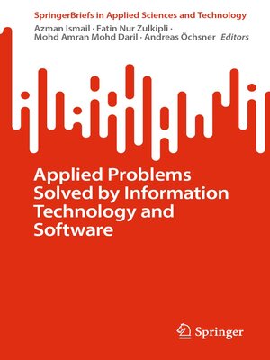 cover image of Applied Problems Solved by Information Technology and Software